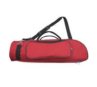 Portable Trumpet Carrying Bag Double Zippers Handbag Waterproof Oxford Cloth Case Gigs Easy to Carry Waterproof Oxford Cloth Case Gigs