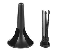 Portable Trumpet Stand Holder,3 Leg Foldable Detachable Trumpet Holder,Plastic Adjustable Height Wind Instrument Support Rack for All Musicians