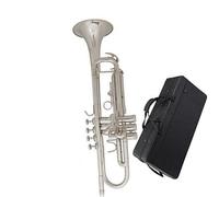 Portable Trumpet Trumpet Instrument B Flat Three Tone Brass Professional Performance Beginner Band