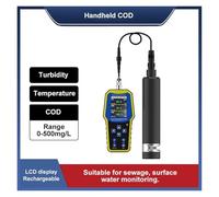 Portable Turbidimeter Turbidity Meter Kit Water Quality COD Detector Wastewater Wastewater Online Treatment Turbidity Humidity Organic Matter Analysis Monitoring Sensor(COD-03)