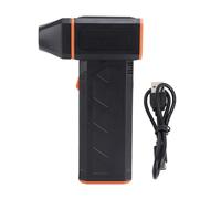 Portable Turbo Fan 130000RPM High Speed Brushless Jet Dry Blower Cordless Air Duster for Keyboard Car Wash Home Office Electronic Cleaning ABS Material 5.4 x 3.3in