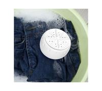 Portable Turbo Washing Machine Ultrasonic Powered for Home and Business Trips with Suction Cups