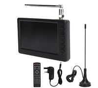 Portable TV 5" 1080P Digital TV - Analog TV - ATV Viewing with Antenna, USB/TF Card/U Flash Disk Mini TV for Car and Outdoor Camping