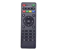 Portable TV Box IR Controller Remote Control, Remote Control with ABS+Silicone Button Material, Remote Control Replacement Fit for Android x96/x96mini/x96w Smart Home Entertainment TVs