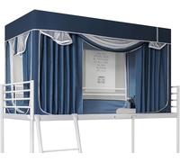 Portable Twin Bed Canopy Tent with 3 Doors - Breathable Blackout Fabric