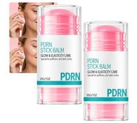 Portable Twist-Up Under Eye Balm, 30g Pink Hydrating Eye Serum Stick, Non-Sticky, Compact Daytime Eye Care Tube, PDRN Collagen Under Eye Pen for Dry Eyes, Pink Salve for Smooth Hydrated Skin. (2PCS)