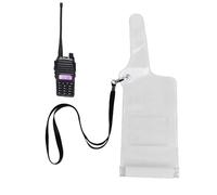 Portable Two Way Radio Waterproof Rainproof Bag Case Pouch - Portable Walkie Talkie Rainproof Pouch | Protective Case Bag with Lanyard Strap for Walkie Talkie Radio