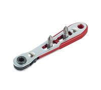 Portable Two-Way Small 90 Degree Magnetic Ratchet Wrench Hexagonal Screwdriver Tool Easy Use for Tight Spaces