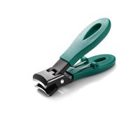 Portable Ultra Sharp Nail Clippers Stainless Steel Wide Jaw Opening Anti Splash Toe Fingernail Trimmers for Woman Man,Green