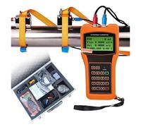 Portable ultrasonic flowmeter, digital ultrasonic flowmeter, accuracy ± 1% with data recorder, liquid water flow meter, standard transducer, -30~90 °C (DN700)