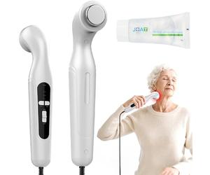 Portable Ultrasonic Massager with Adapter and Coupling Gel Deep Relaxation Device for Home with Smart Control for Relieving Tension