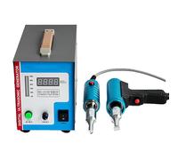 Portable Ultrasonic Spot Welder, Time Power Adjustable, Digital Frequency-Tracking Welding Machine for Spot Welding, Pressure Welding, Riveting, Sealing, Screw Embedding, Cutting and Other Processes