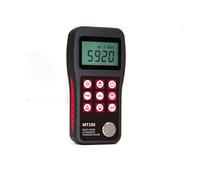 Portable Ultrasonic Thickness Gauge 0.65-600mm (P-E),3-60mm(E-E) Range Metals Plastic Ceramics Glass Meter With Auto Calibration