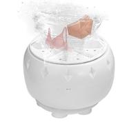 Portable Ultrasonic Washing Machine, Compact Low Noise Small Ultrasonic Washers, 3.94x2.76 inches Adorable Automatic Turbine Small Washer with Usb Cable for Home, Travel, Rv