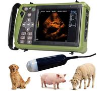 Portable Ultrasound Machine for Veterinary Use - Lightweight Ultrasound Scanner with Waterproof Probe for Livestock