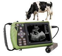 Portable Ultrasound Machine for Veterinary Use - Lightweight Ultrasound Scanner with Waterproof Probe for Livestock