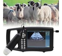 Portable Ultrasound Scanner for Animal Pregnancy Detection with HD Display and Waterproof Probe