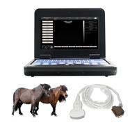 Portable Ultrasound Scanner Veterinary Laptop Machine with 3.5Mhz Convex Probe