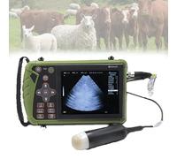 Portable Ultrasound Scanner with Dual Frequency Probe for Animal Health Assessment