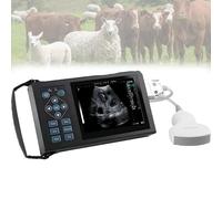 Portable Ultrasound Scanner with Dual-Frequency Probe for Livestock and Companion Animal Imaging