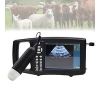 Portable Ultrasound Scanner with Dual-Frequency Probe for Veterinary Animal Use