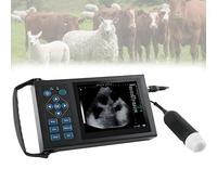 Portable Ultrasound Scanner with Dual-Frequency Probe for Veterinary Animal Use