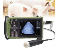 Portable Ultrasound Scanner with Mechanical Probe and LED Display for Pet Pregnancy Testing