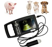 Portable Ultrasound Scanner with Probe for Animal Pregnancy Testing