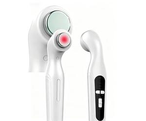 Portable Ultrasound Therapy Machine 1-3 MHz Dual Frequency | 15-Minute Timer & 3 Intensity Levels | 4cm² Treatment Area with 42°C Overheat Protection | Handheld Physical Therapy Device