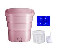 Portable Underwear Washing Machine,Foldable Laundry Tub for Socks with Drain Basket,Ultrasonic Ozone Sterilization,for wash baby clothes, Apartment Dorm,Travelling，Gift for Friend or Family