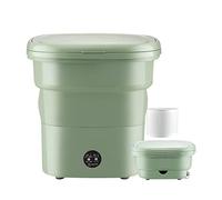 Portable Underwear Washing Machine,Foldable Laundry Tub for Socks with Drain Basket,Ultrasonic Ozone Sterilization,for wash baby clothes, Apartment Dorm,Travelling，Gift for Friend or Family
