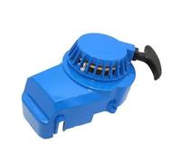 Portable Universal 2 Stroke 49CC Mini Off-Road Motorcycle Aluminum Hand Pull Starter Accessories(Blue)