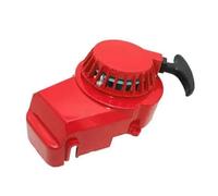 Portable Universal 2 Stroke 49CC Mini Off-Road Motorcycle Aluminum Hand Pull Starter Accessories(Red)