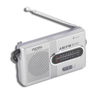 Portable Universal AM/FM Radio Mini Stereo Speakers Receiver Music Player With Wireless Speaker