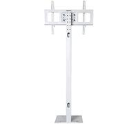 Portable Universal TV Stand - Mobile LCD Rack for 32-70 Inch TVs Adjustable Floor Support Display Shelf Sturdy Invisible Design Perfect for Home & Office Use