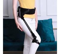 Portable Upright Walker for Disabled and Elderly, Bionic Body Power Leg Walking Training Mobility Walking Aids Rehabilitation Tools(Left,Medium) (Right Large)