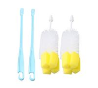 Portable Urinal Bedpan Cleaning Brush Extra Long Handle Sponge Urinal Bottle Brush Cleaner Pack of 2