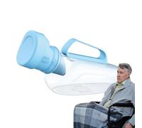 Portable Urinal Bottle, 1200ml Spill-Proof Pee Container for Outdoor, Odor-Resistant Cover, Leak-Proof Male Urinals Container for Bedroom, Travel, Outdoor Activities, Convenient Pee Bottle for Men