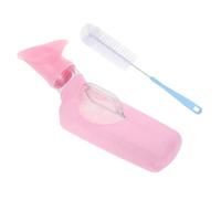 Portable Urinal Bottle for Boys, Lightweight PVC | Emergency Use for Nursing Care and Outdoors, Easy Maintenance, Cotton Detail, Car Convenience