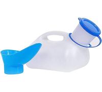 Portable Urinal Bottles, Unisex Portable Urinal 1000ml 24x10cm Leakproof with Lid Funnel for Car Travel Camping