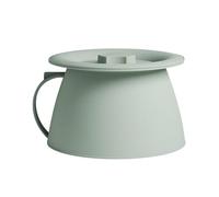 Portable Urinal Bucket - 1.5L Bedside Commode Bucket, Spitting Pot with Handle and Lid, Urine Potty Buckets, for Bedroom Men Woman Adults Kids