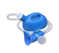 Portable Urinal for Men - 2000ml Urinal Bottle, Travel Urine Bottles for Women | Outdoor Urinal with Long Tube and Lid for RV Home Hospital