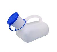 Portable Urinal for Men and Women 1000ml Spill Proof Unisex Urinal Toilet Bottle with Snap Lid Pee Container Urinal Bottle for Car Travel Camping Picnic (2)