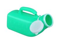 Portable Urinal Portable Men Mobile Toilet 1200ml Urinary Bottle with Lid Outdoor Travel Camp Urinal Storage for Old Man(1200ML-Green)