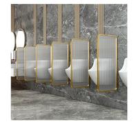 Portable Urinal Wall Mounted Toilet Partition Divider Decorative Panel for Men's Restrooms Ideal for Malls & Public Spaces Enhances Privacy & Hygiene