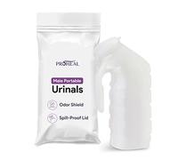 Portable Urinals for Men - Spill Proof Pee Bottles for Men - Versatile Travel Urinal - 32 oz. Urine Bottles for Men Capacity - Tight Seal Lid Male Urinal Bottle - 1 Pack