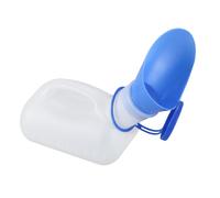 Portable Urine Bottle 1000ml for Men Women Travel and Camping White & Blue