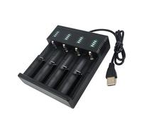 Portable USB 18650 Battery Charging Hubs For 21700 26700 18500 26650 Batteries With Intelligent Charging Management