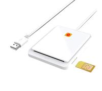 Portable USB 2.0 Intelligent Card Reader for Cards Works with Multiple Operating Systems Online Banking Card Reader