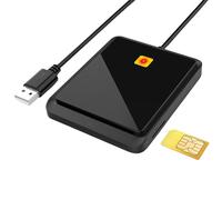 Portable USB 2.0 Intelligent Card Reader for Cards Works with Multiple Operating Systems Online Banking Card Reader